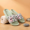 WINFOX Catty Printed Slides for Women — Pista