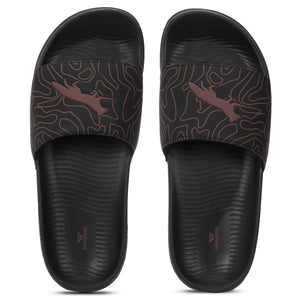 Women's FOX black comfort slide