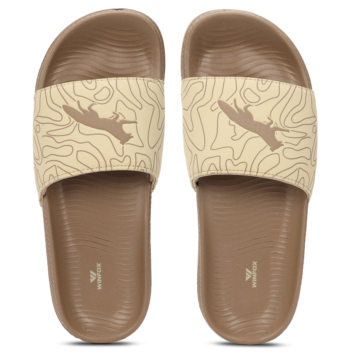 Women's FOX chickoo comfort slide