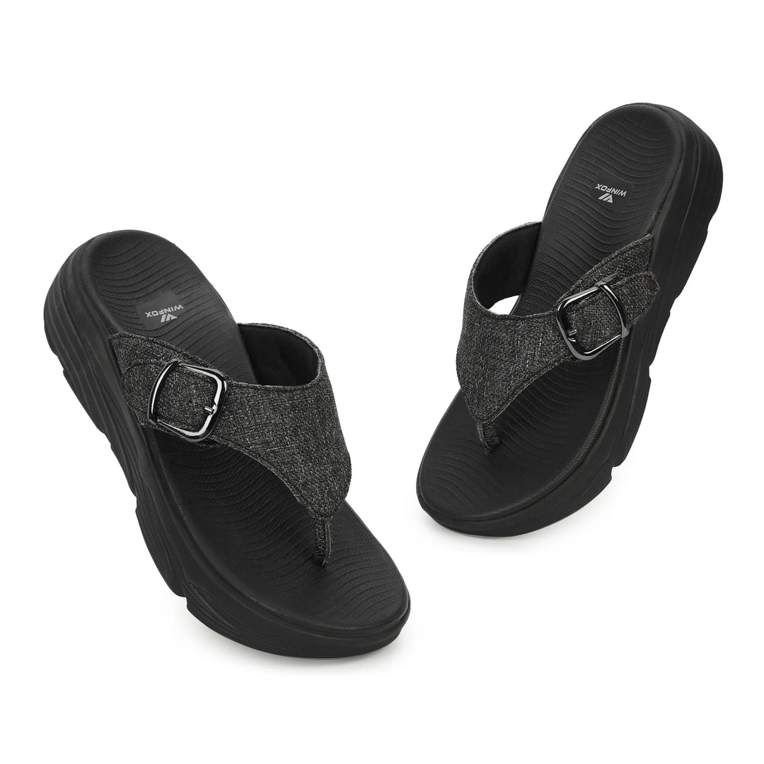 Women's FUEL black comfort slide