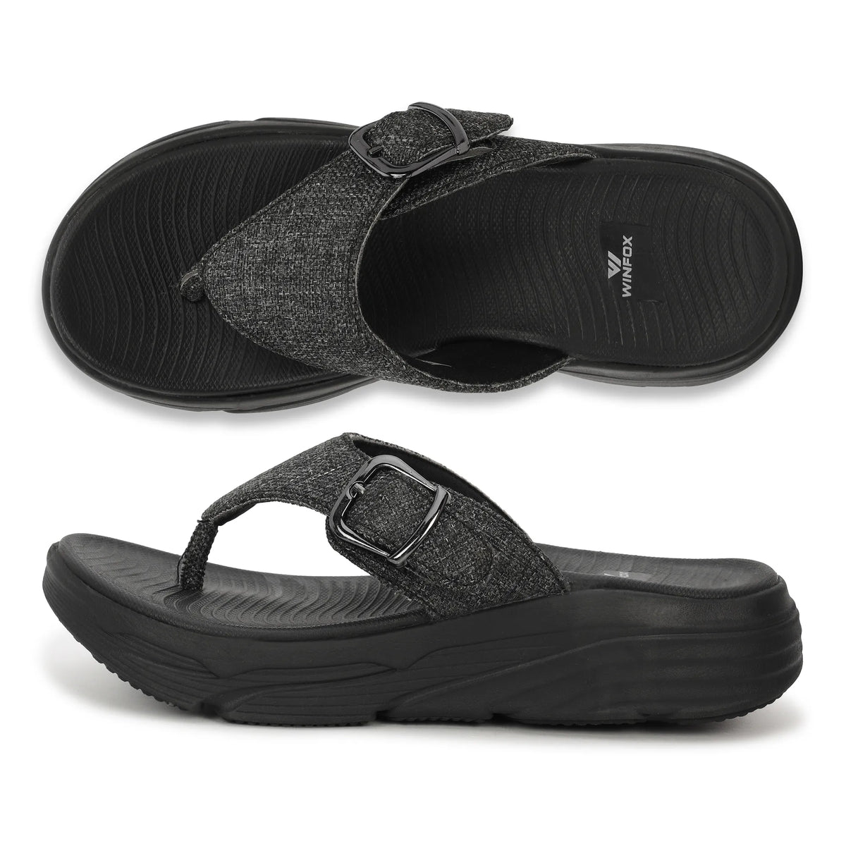 Women's FUEL black comfort slide