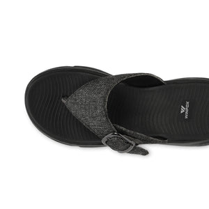 Women's FUEL black comfort slide