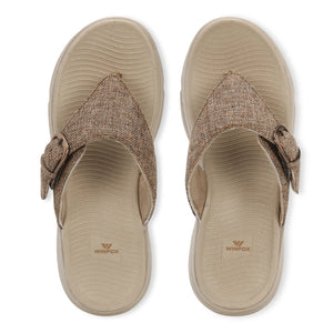Women's FUEL tan comfort slide