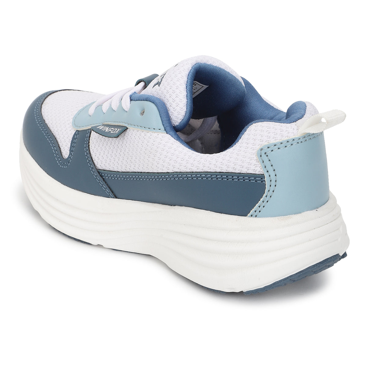 WINFOX Jasmine Girls' Cushioned Sneakers — White