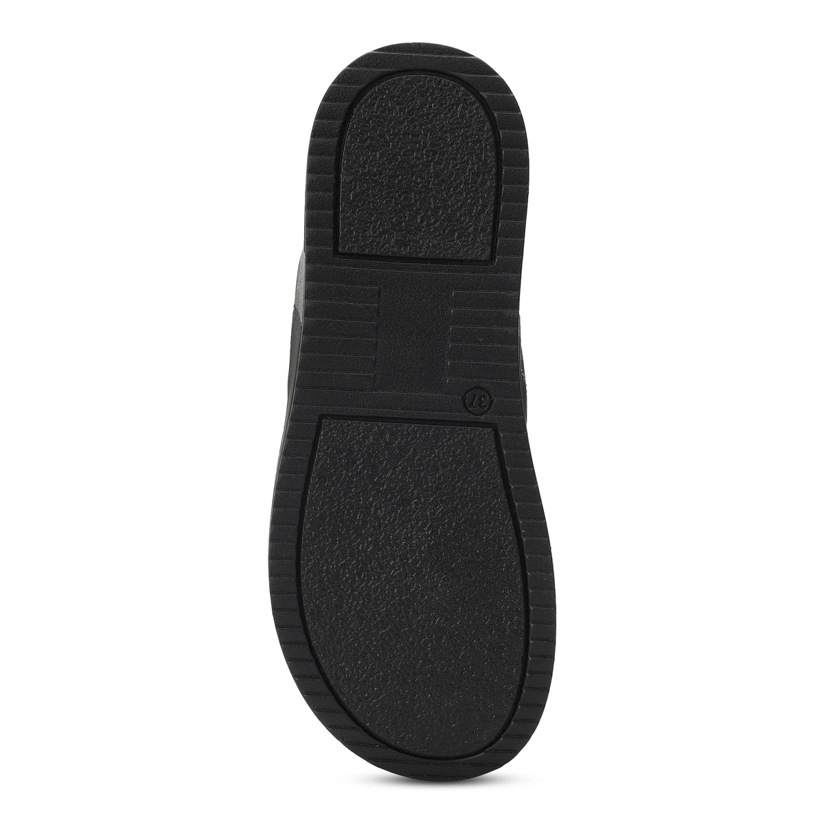 WINFOX Joya Cushioned Thong Sandals for Women — Black