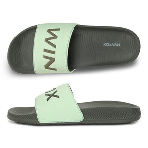 Women's LILLY olive comfort slide