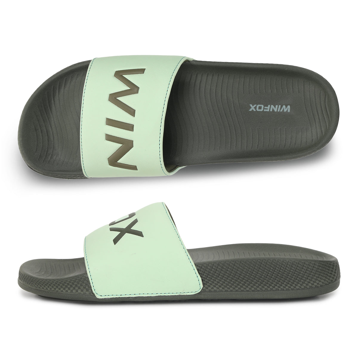 Women's LILLY olive comfort slide