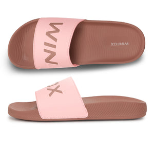 Women's LILLY peach comfort slide