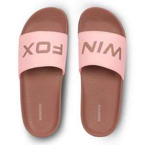 Women's LILLY peach comfort slide