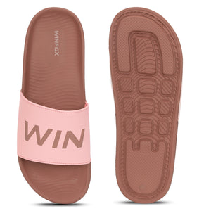 Women's LILLY peach comfort slide