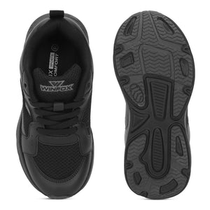 WINFOX Loop Kids' School Shoes — Black