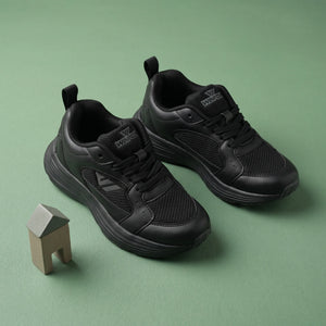 WINFOX Loop Kids' School Shoes — Black