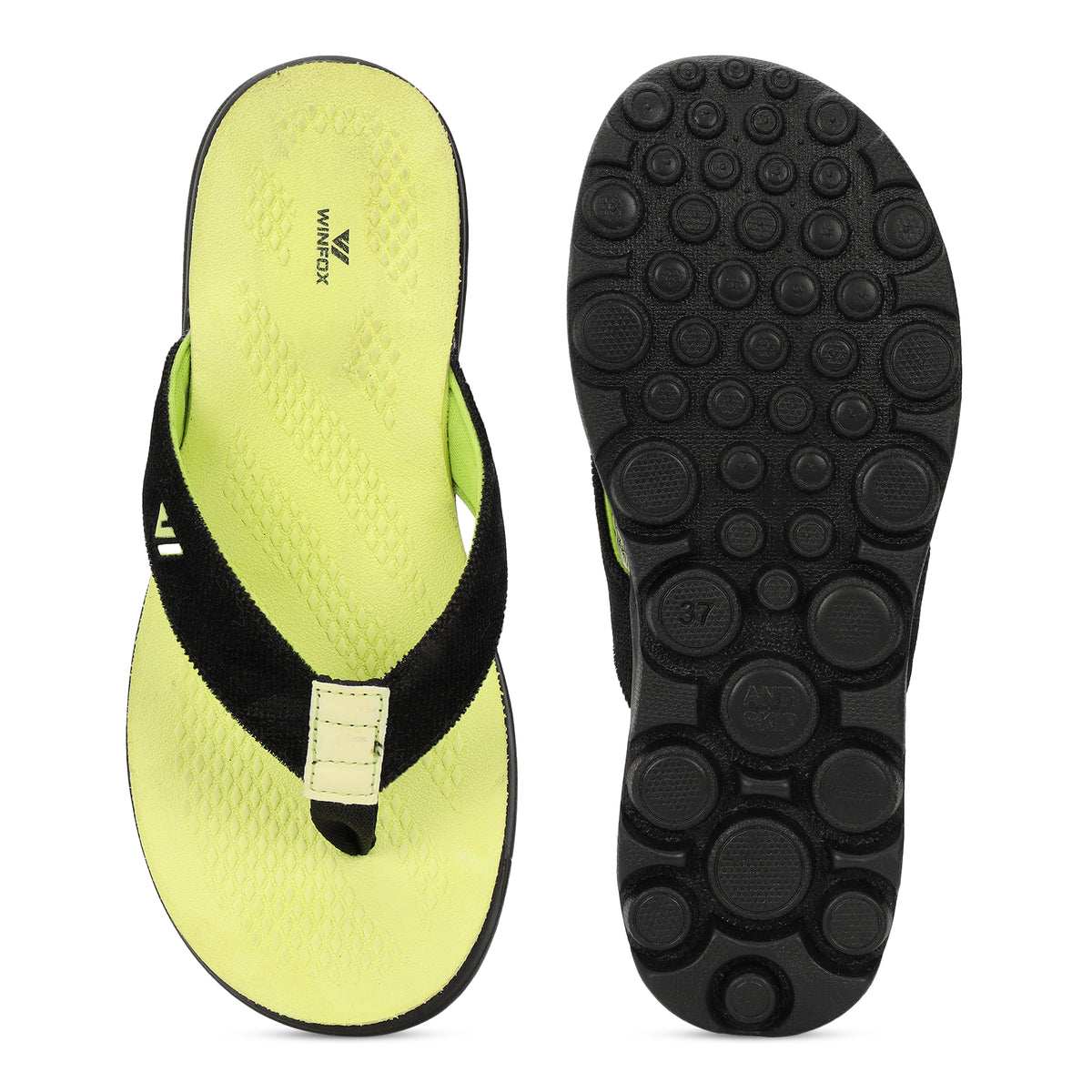 Women's RELAX black comfort slide