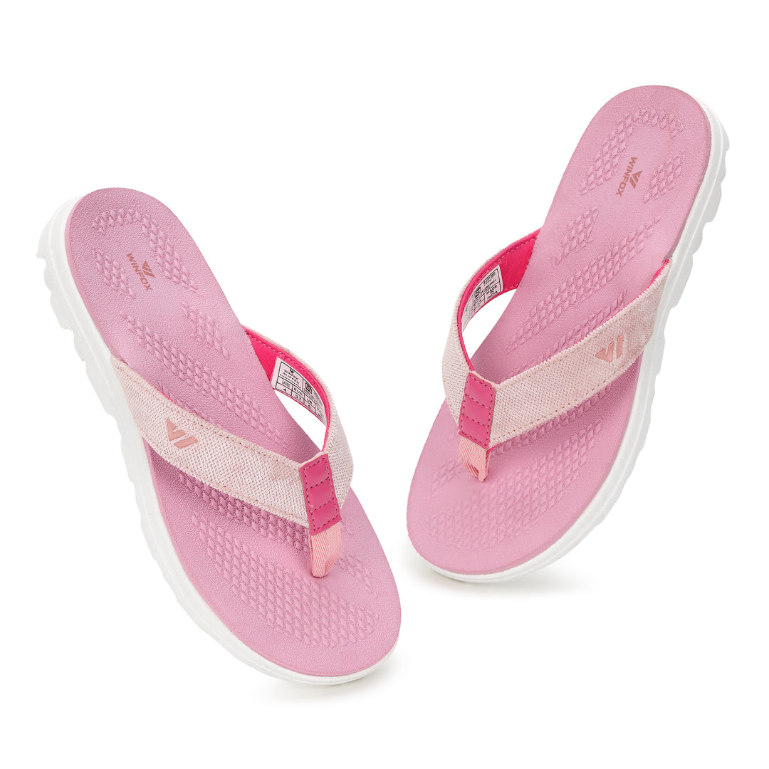 Women's RELAX pink comfort slide