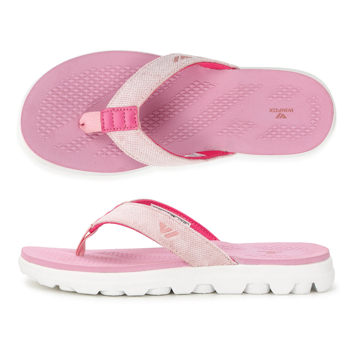 Women's RELAX pink comfort slide