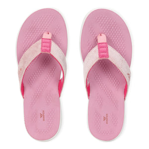 Women's RELAX pink comfort slide