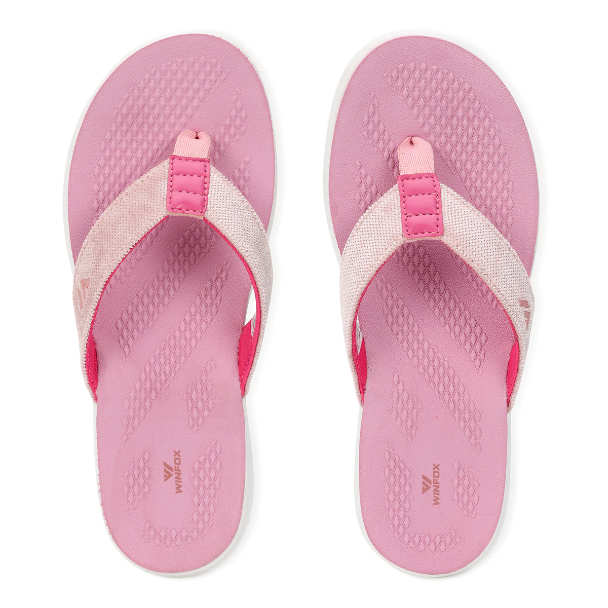 Women's RELAX pink comfort slide