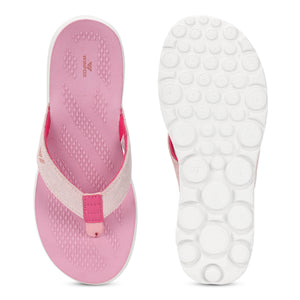 Women's RELAX pink comfort slide