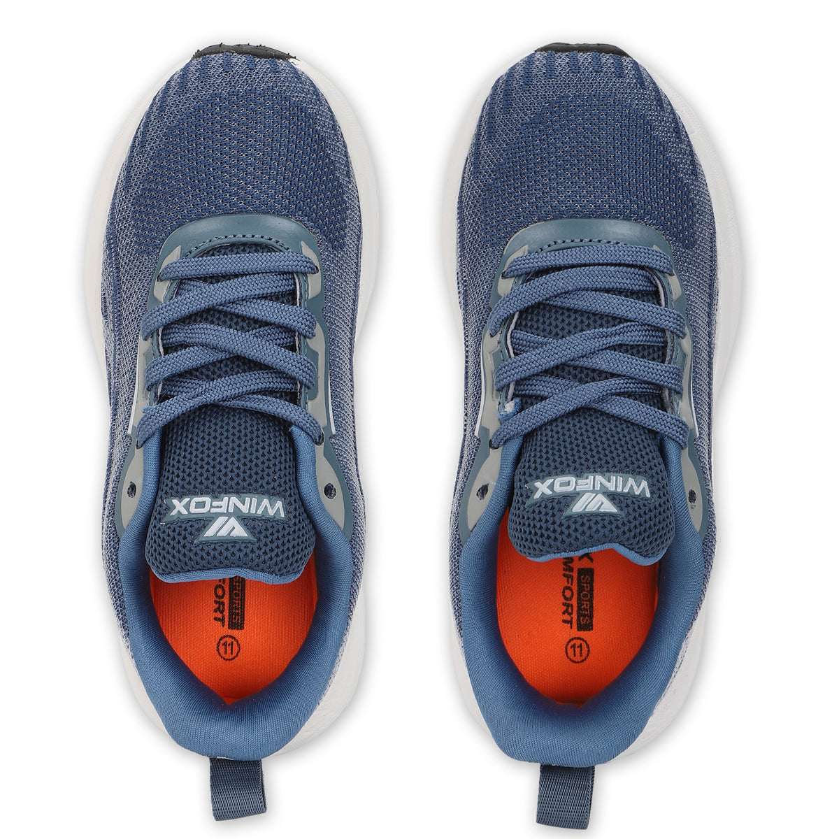 WINFOX Rider Kids' Knit Sneakers — Slate