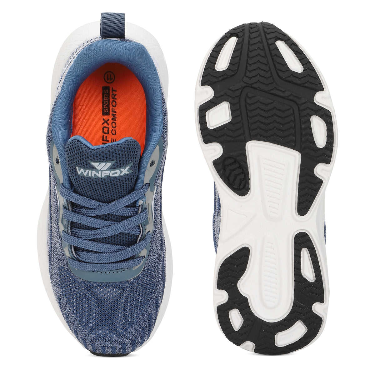 WINFOX Rider Kids' Knit Sneakers — Slate