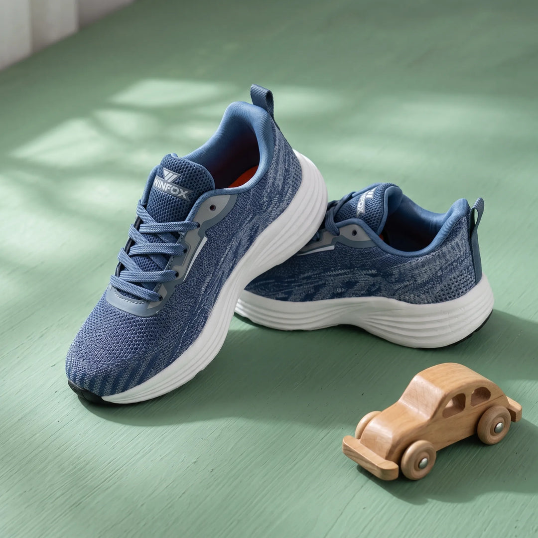WINFOX Rider Kids' Knit Sneakers — Slate