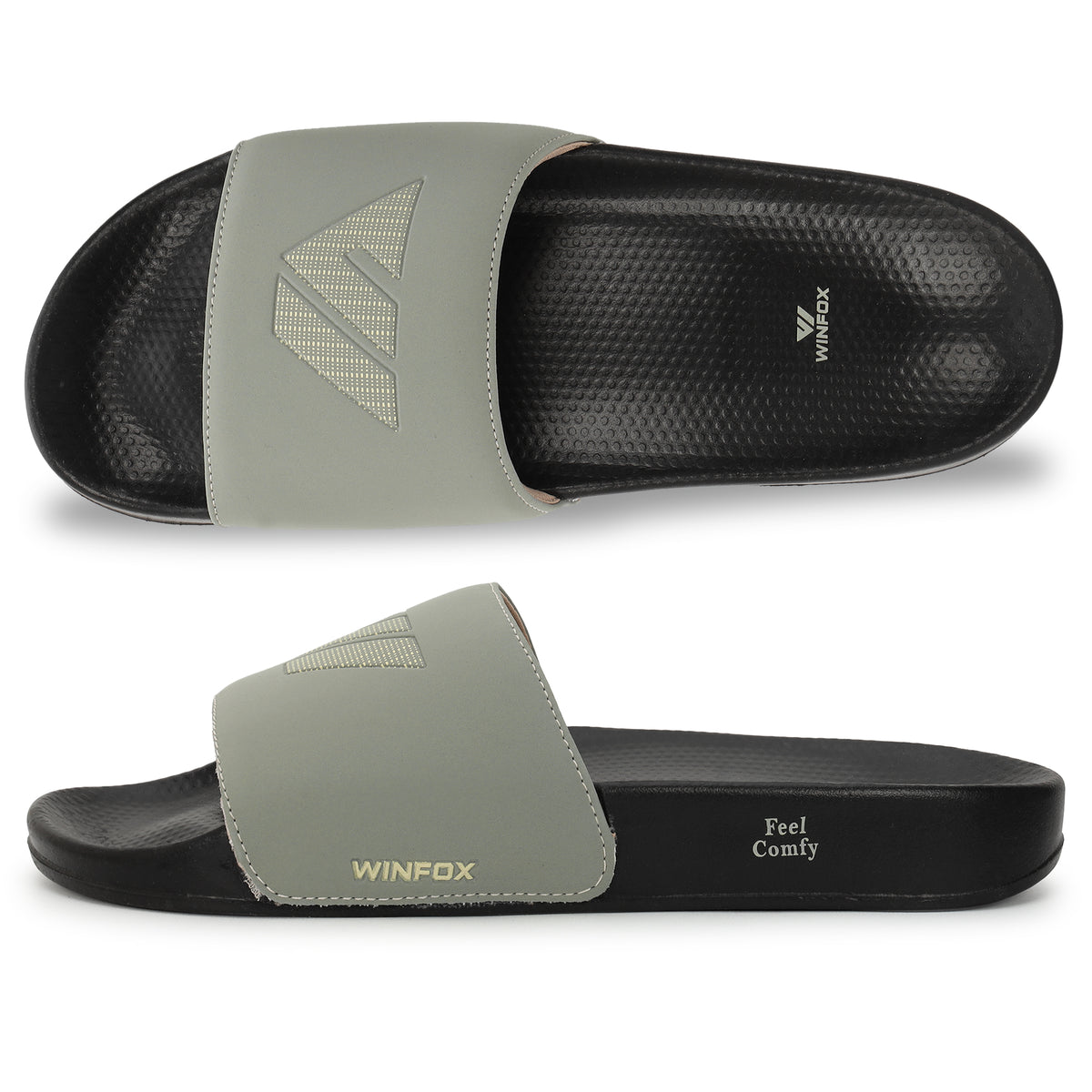 WINFOX Soft Cushioned Slides for Men — Pista