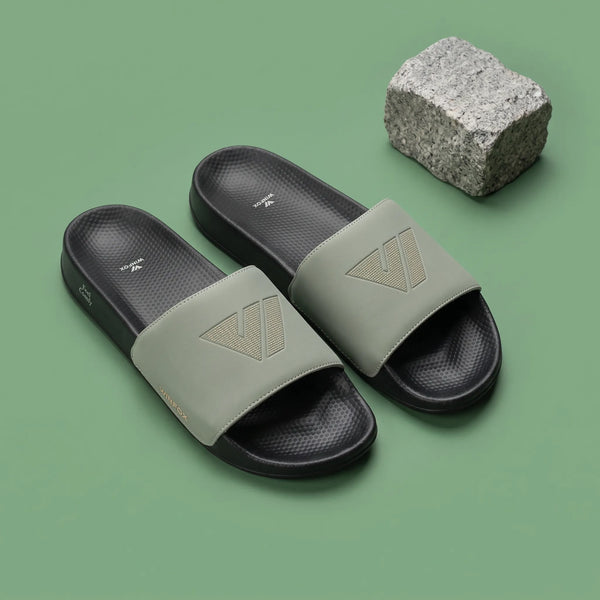WINFOX Soft Cushioned Slides for Men — Pista