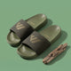 WINFOX Soft Cushioned Slides for Men — Olive