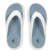 WINFOX Turbo EVA Flip Flops for Men — Sky / White