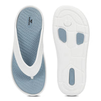 WINFOX Turbo EVA Flip Flops for Men — Sky / White
