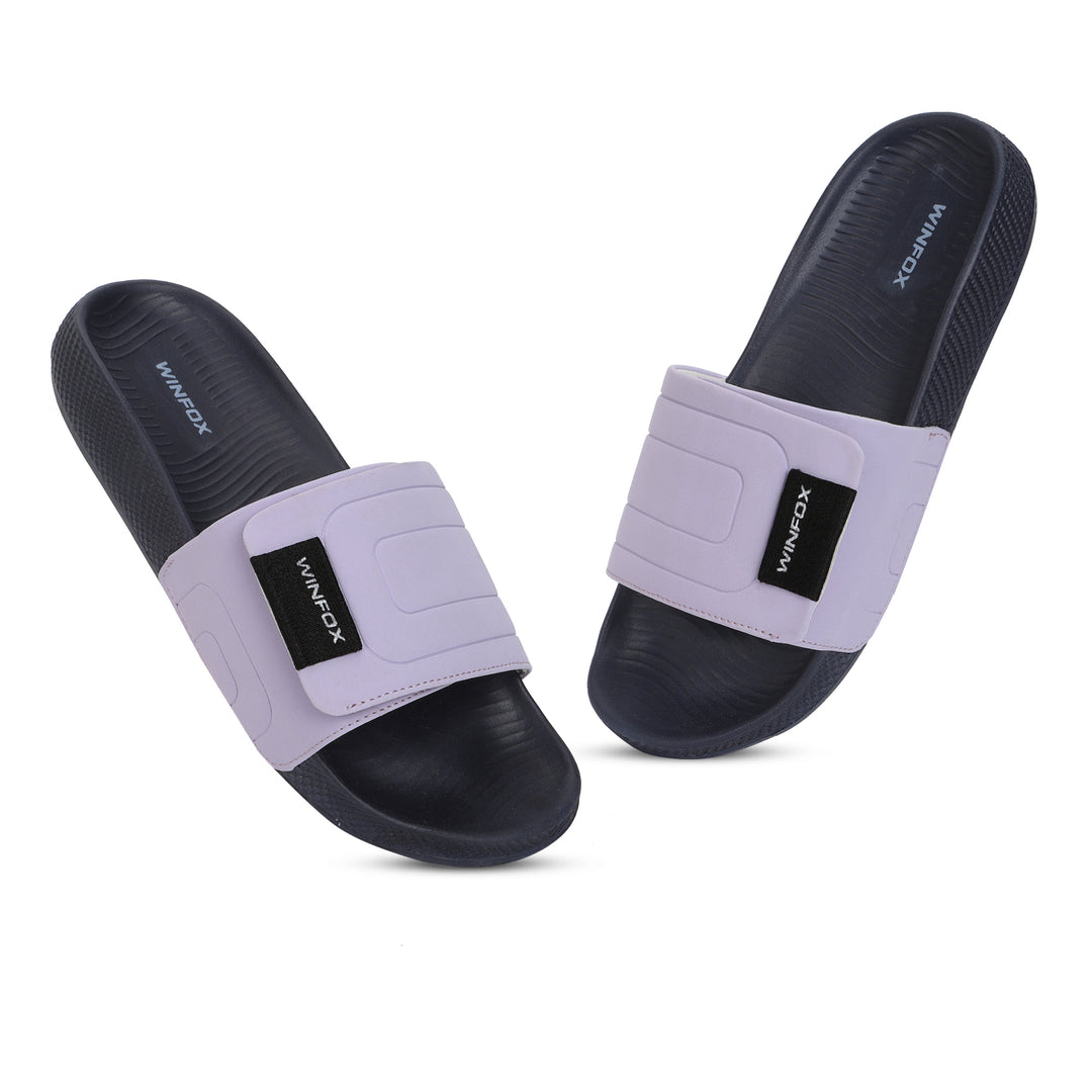 Women's SPRING purple comfort slide