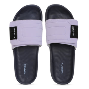 Women's SPRING purple comfort slide