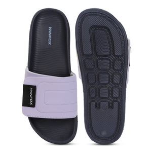 Women's SPRING purple comfort slide