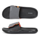 WINFOX Zara Adjustable Slides for Men — Grey / Black