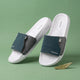 WINFOX Zara Adjustable Slides for Men — Navy / Grey